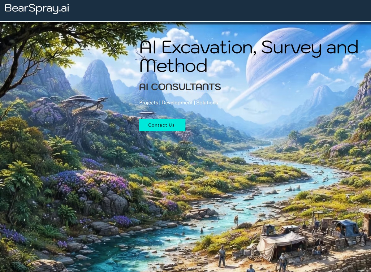 Bearspray AI — AI Excavation, Survey and Method